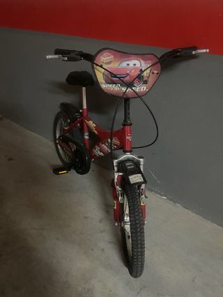 Bicicleta infantil Cars 95