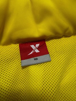 Cortavientos chubasquero niño amarillo y azul.cVf
