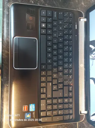 Portátil HP DV6 6090ES para piezas pantalla rota 