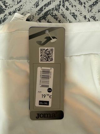 Falda Joma Padel/Tenis Blanca