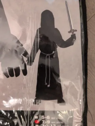 Disfraz Niño Halloween Darkness Boy talla 7-9