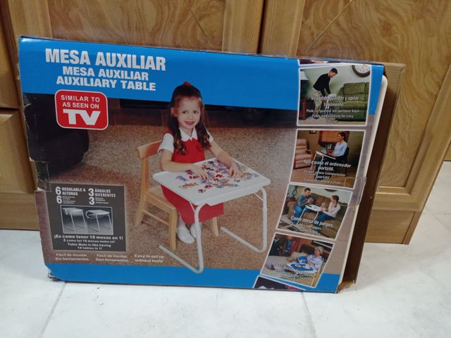 Mesa Auxiliar Plegable T, no hago  envios