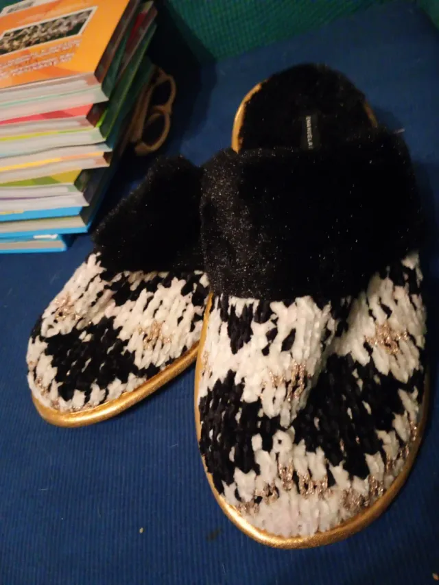 Pantofole Emanuela Biffoli Tg M 38 Donna