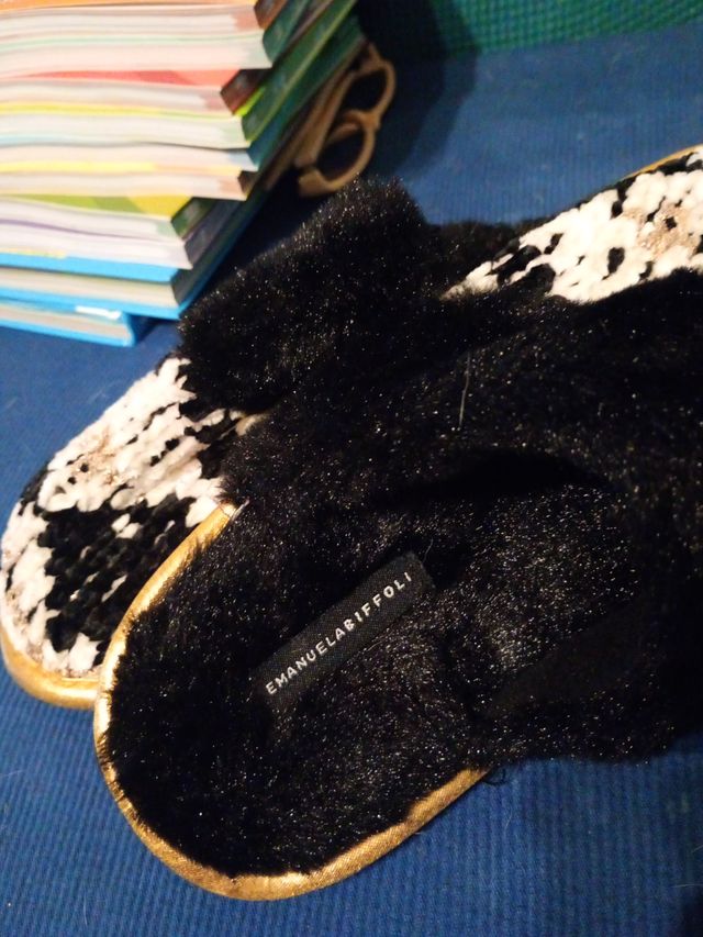 Pantofole Emanuela Biffoli Tg M 38 Donna
