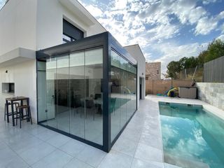 Cerramiento de terraza acristalado