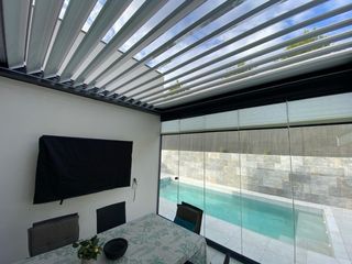 Cerramiento de terraza acristalado