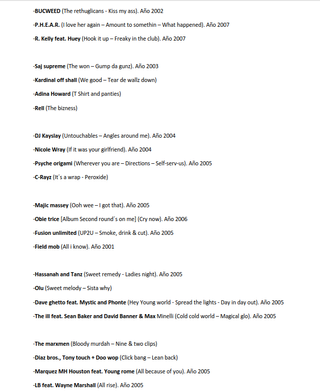 Lote Vinilos Rap Underground