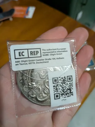 Moneda Olight 17 Aniversario