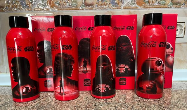Bottiglie Coca-Cola Star Wars Burger King