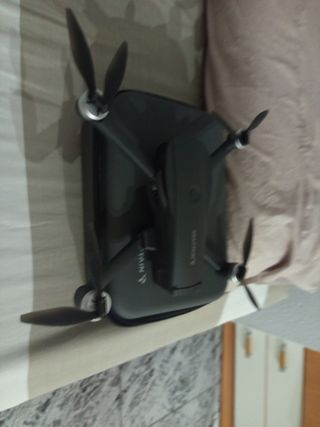 Dron SNAPTAIN gris con cámara