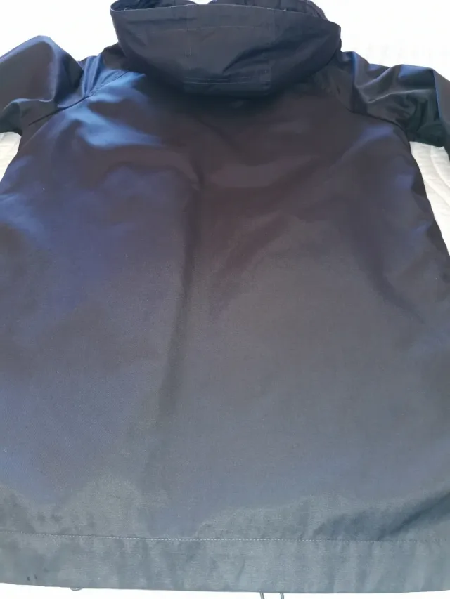 Parka Mango Negra Talla S