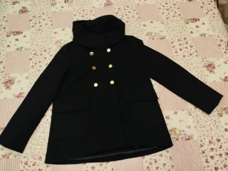 Cappotto Zara donna nero taglia M