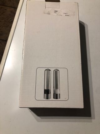 2 Molinillos Eléctricos Sal Pimienta