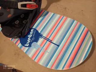 Tabla Burton para niños