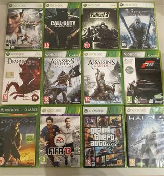 Lote 14 juegos Xbox 360 Xbox Original