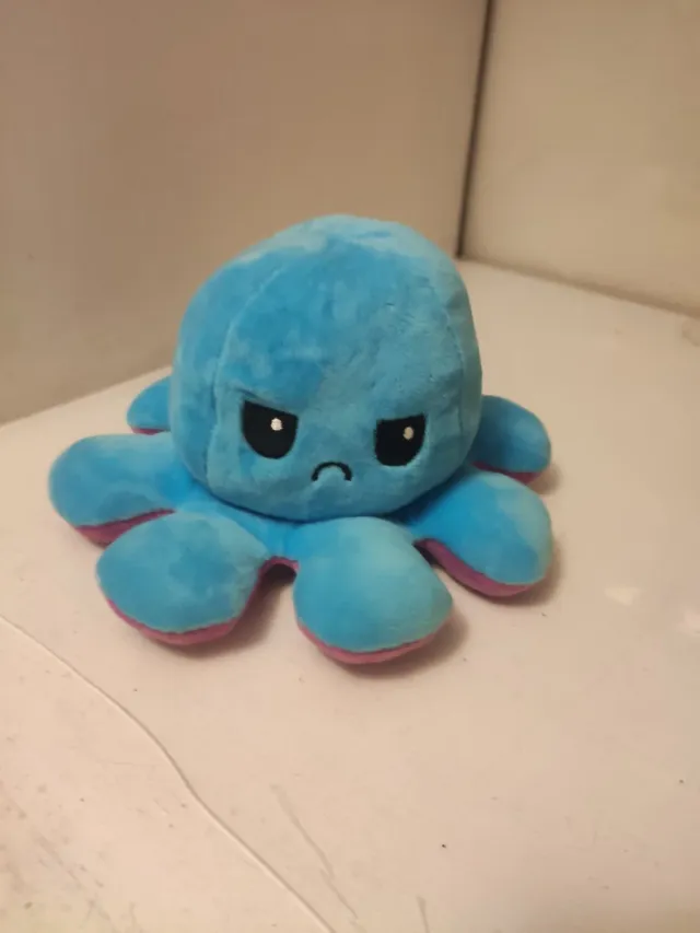 Peluche Pulpo Reversible 