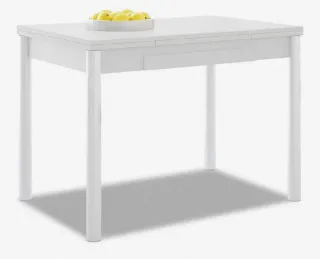 Mesa de cocina blanca de madera