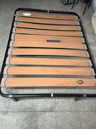 Somier Bodyflex Madera y Metal