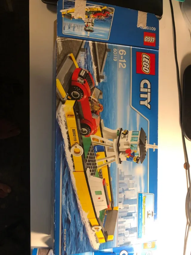Lego City Ferry + 2 Aviones + Helicóptero