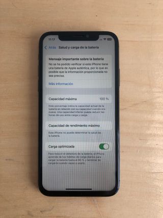 iPhone XS 256GB Negro