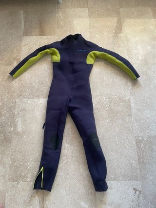 Traje de Neopreno OLAIAN Azul y Amarillo
