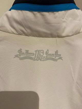 Chándal Retro Real Madrid Adidas Blanco y Azul