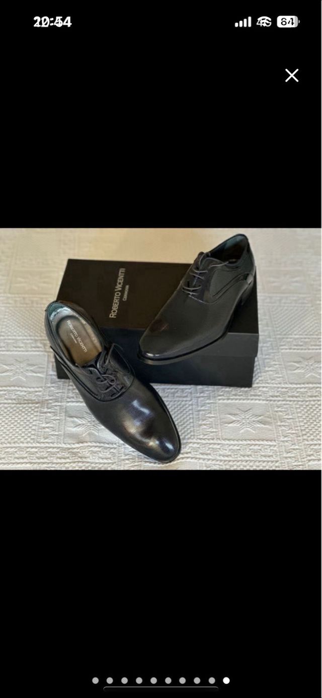 Traje de ceremonia Roberto Vicenti azul nuevo