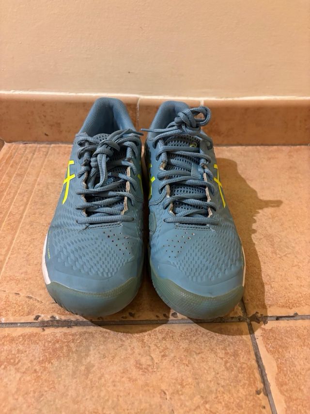 Zapatillas Asics Gel-Challenger Azul/Amarillo