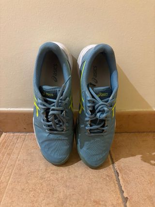 Zapatillas Asics Gel-Challenger Azul/Amarillo