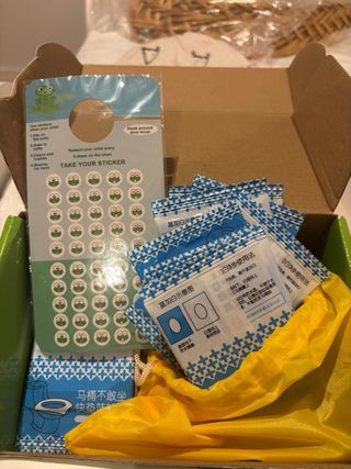 Reductor WC plegable bebé rana