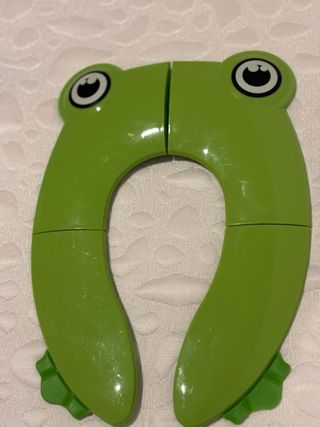 Reductor WC plegable bebé rana
