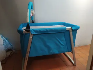 Mini Cuna Babyhome Celeste