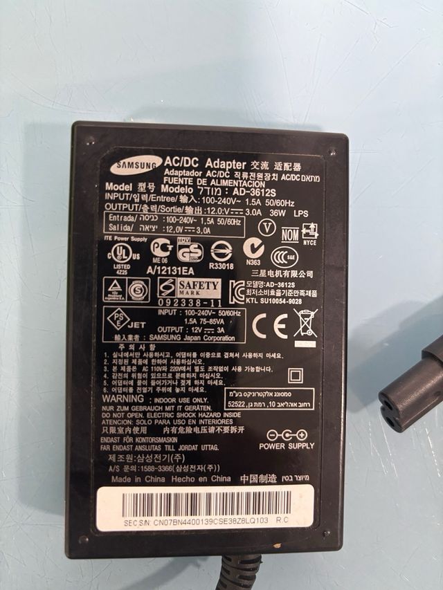 Fuente Alimentación Monitor Samsung