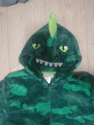 Pijama / Disfraz Dinosaurio Verde Talla Única