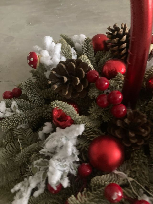 Centrotavola Natalizio con luci LED