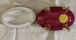 Joyero pequeñito antiguo Calaryce ovalado