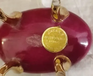 Joyero pequeñito antiguo Calaryce ovalado