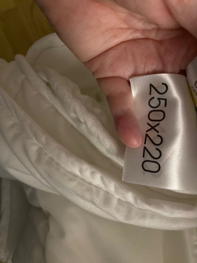 Relleno Nórdico Antiacaros Poliéster 150 gr.