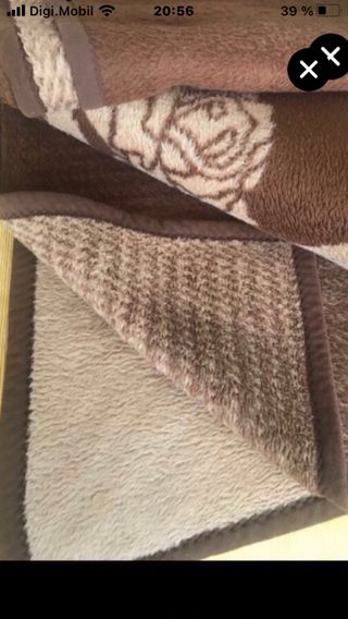 Manta polar para cama 135  Envío disponible