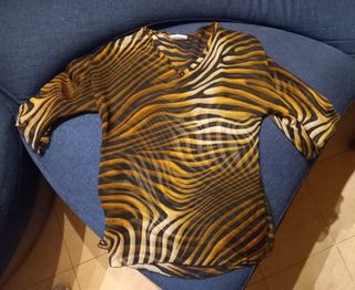 Blusa donna fantasia zebrata