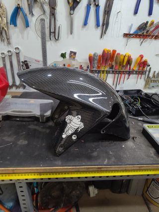 Guardabarros Fibra Carbono GSXR
