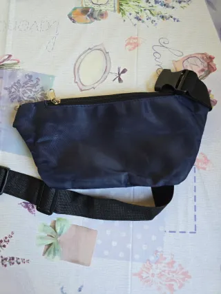 Mariconera-riñonera (azul marino)