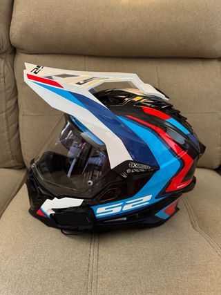 Casco LS2 MX701 talla M con Cardo Packtalk Pro