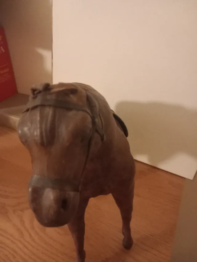 Scultura cavallo vintage