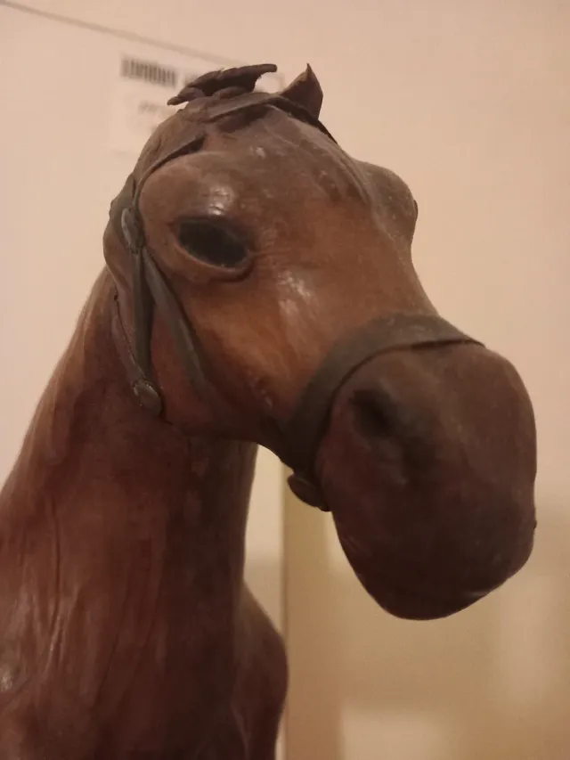Scultura cavallo vintage
