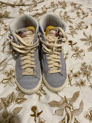Botas Nike Celestes