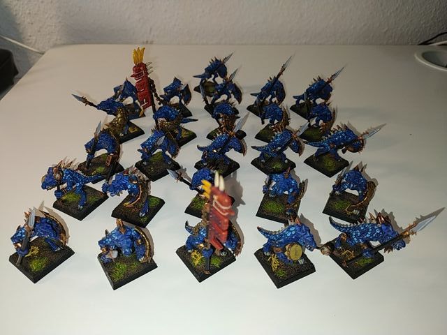 Warhammer: Lagartos, 26 Guerreros Saurios