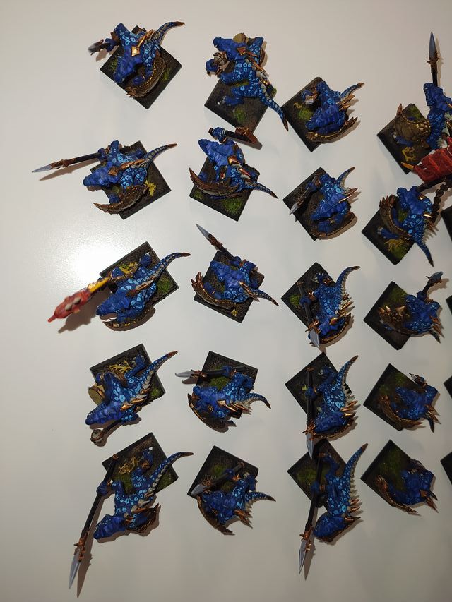 Warhammer: Lagartos, 26 Guerreros Saurios