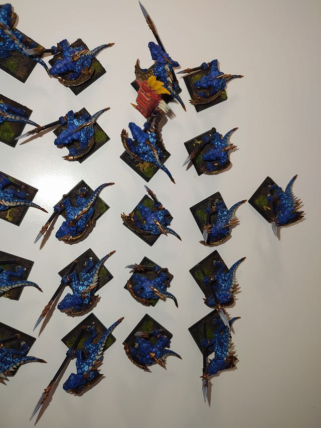 Warhammer: Lagartos, 26 Guerreros Saurios