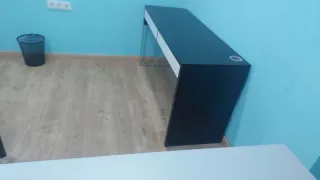 Pack Muebles Oficina Negro/Blanco y gris